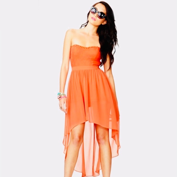 Forever 21 Dresses & Skirts - Forever 21 orange strappy dress